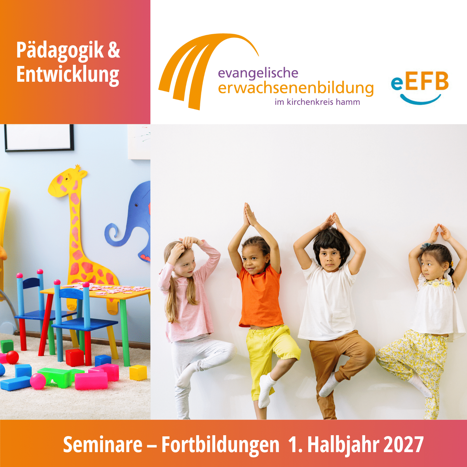 2027.1 Programmbereich Pädagogik und Entwicklung